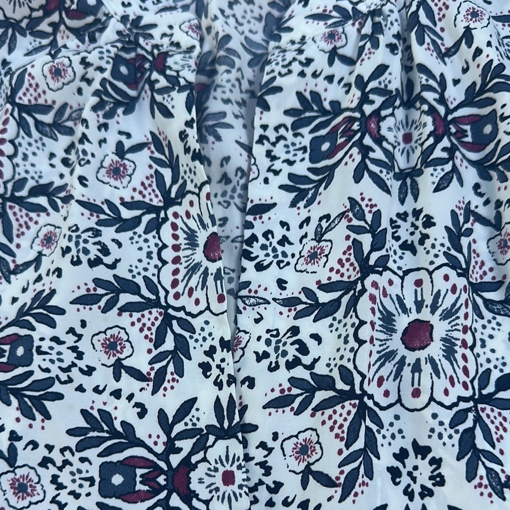 Loft Floral Patterned Blouse - image 4